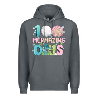 Rock 100 mermazing days Premium Hoodie - MaliasSmallBusiness