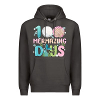 Smoke 100 mermazing days Premium Hoodie - MaliasSmallBusiness