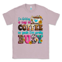 Lilac i'm holding a cup of coffee so yeah i'm pretty bus Classic Tee - Zillion Design Studio
