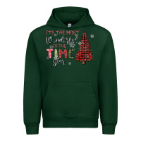 Forest Green its the most wonderful time of the year Urban Hoodie - MaliasSmallBusiness