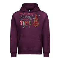 Mauve Wine its the most wonderful time of the year Urban Hoodie - MaliasSmallBusiness