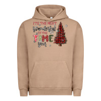 Pigment Burro its the most wonderful time of the year Urban Hoodie - MaliasSmallBusiness