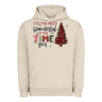 Pigment French Oak its the most wonderful time of the year Urban Hoodie - MaliasSmallBusiness