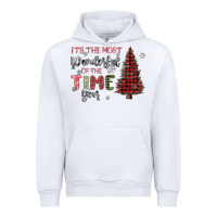 White its the most wonderful time of the year Urban Hoodie - MaliasSmallBusiness