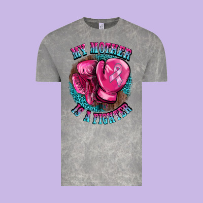 My Mother Is A Fighter Vintage Tee Designed By Barkaloodesign