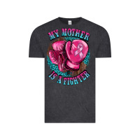 Vintage Black my mother is a fighter Vintage Tee - BarkalooDesign