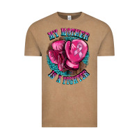 Vintage Coffee my mother is a fighter Vintage Tee - BarkalooDesign
