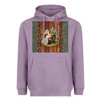 Lavender jesus Heavyweight Hoodie - JahusDesignShop