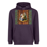 Plum jesus Heavyweight Hoodie - JahusDesignShop