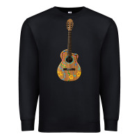 Black mexican guitar Premium Sweatshirt - Artiststas