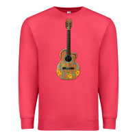 Cardinal mexican guitar Premium Sweatshirt - Artiststas