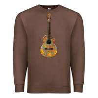Chestnut mexican guitar Premium Sweatshirt - Artiststas
