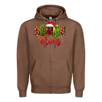 Chestnut christmas gamma claus Zipper Hoodie - FaDigitalArtStudio