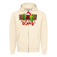 Sandshell christmas gamma claus Zipper Hoodie - FaDigitalArtStudio