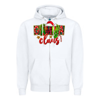 White christmas gamma claus Zipper Hoodie - FaDigitalArtStudio