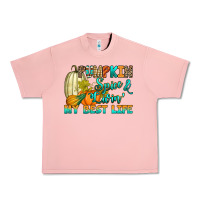 Salmon Pumpkin spice and livin' my best life Urban Heavy Tee - RanaPortraitStore