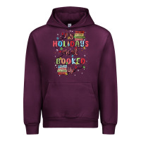 Mauve Wine my holidays are all booked up Urban Hoodie - MaliasSmallBusiness