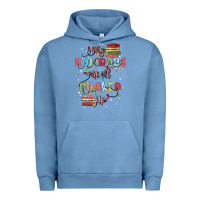 Pigment Pebble Blue my holidays are all booked up Urban Hoodie - MaliasSmallBusiness