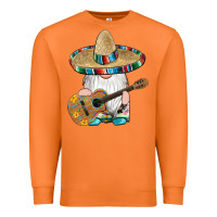 Carrot mexican gnomes guitar sombrero serape Premium Sweatshirt - Artiststas