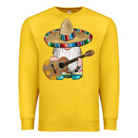 Lemon mexican gnomes guitar sombrero serape Premium Sweatshirt - Artiststas