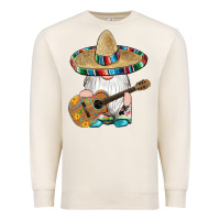 Sandshell mexican gnomes guitar sombrero serape Premium Sweatshirt - Artiststas