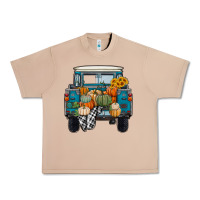 Burro Fall Pumpkin Farm Truck Urban Heavy Tee - RanaPortraitStore