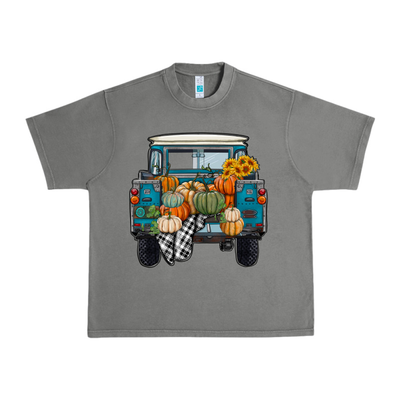 Fall Pumpkin Farm Truck Urban Heavy Tee by RanaPortraitStore | Teevron