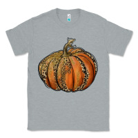 Heather Grey leopard pumpkin Classic Tee - RanaPortraitStore