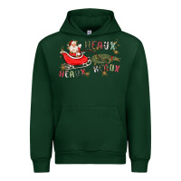 Forest Green heaux heaux heaux Urban Hoodie - MaliasSmallBusiness