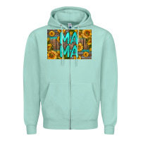 Seafoam mama whiskey barrel skinny metal can holder Zipper Hoodie - HRA Design Shop
