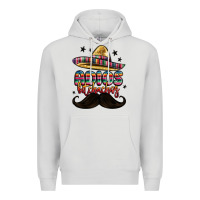 Dove Grey adios bitchachos Premium Hoodie - MaliasSmallBusiness