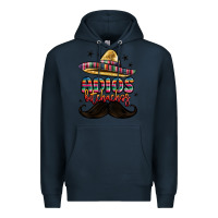 Navy adios bitchachos Premium Hoodie - MaliasSmallBusiness