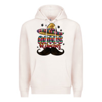 Pale Pink adios bitchachos Premium Hoodie - MaliasSmallBusiness