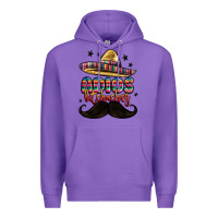 Purple adios bitchachos Premium Hoodie - MaliasSmallBusiness