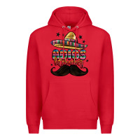 Red adios bitchachos Premium Hoodie - MaliasSmallBusiness