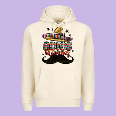Adios Bitchachos Premium Hoodie Designed By Maliassmallbusiness