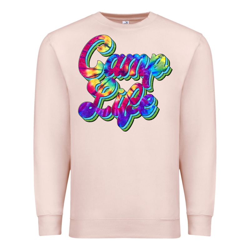 Camp Life Premium Sweatshirt by JahusDesignShop | Teevron