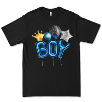 Black Birthday Boy Balloon Premium Tee - Artiststas