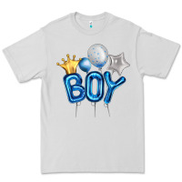 Dove Grey Birthday Boy Balloon Premium Tee - Artiststas