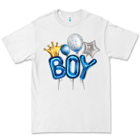 White Birthday Boy Balloon Premium Tee - Artiststas