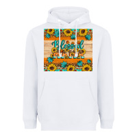 White Blessed mama Heavyweight Hoodie - Artiststas