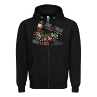 Black just a woman who loves justice Zipper Hoodie - SublimationCraftShop