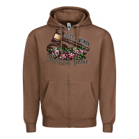 Chestnut just a woman who loves justice Zipper Hoodie - SublimationCraftShop