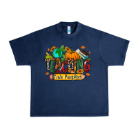 Navy Teaching little pumpkins Urban Heavy Tee - RanaPortraitStore