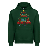 Forest Green his name shall be Urban Hoodie - MaliasSmallBusiness