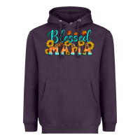 Plum Blessed Mama Heavyweight Hoodie - Artiststas
