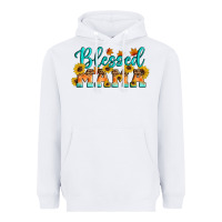 White Blessed Mama Heavyweight Hoodie - Artiststas