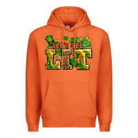Carrot st patricks lets get lit Premium Hoodie - AdoDesignShop
