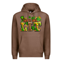 Chestnut st patricks lets get lit Premium Hoodie - AdoDesignShop