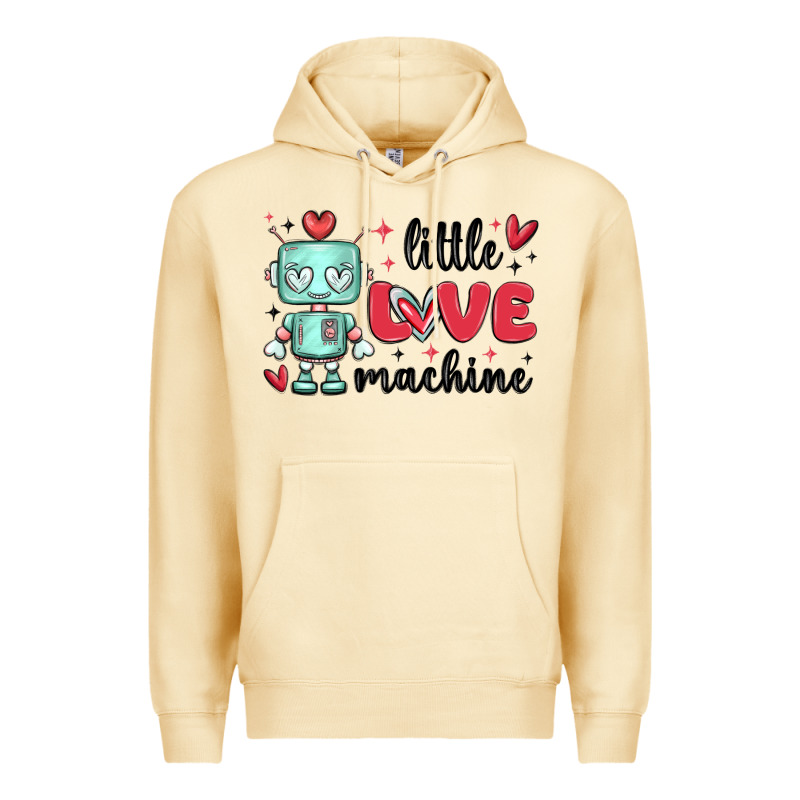 Little Love Machine Premium Hoodie by MaliasSmallBusiness | Teevron
